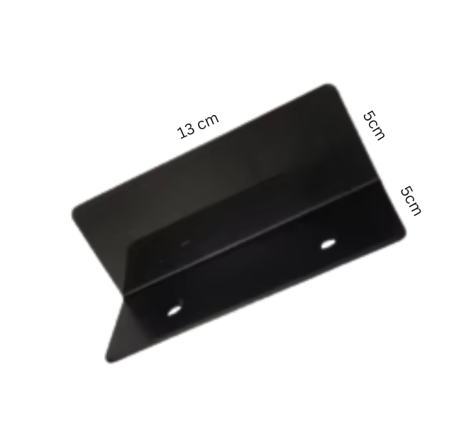 Bike Storage Hook with rear wheel plate - wall mounted, vertical hanging, swivels for more storage spece