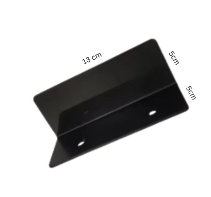 Bike Storage Hook with rear wheel plate - wall mounted, vertical hanging, swivels for more storage spece